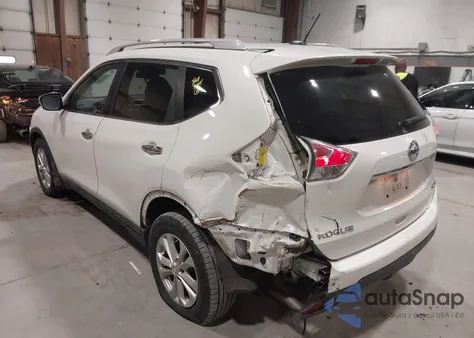 2015 Nissan Rogue Sv z USA, uszkodzony, nr VIN 5N1AT2MV1FC766139